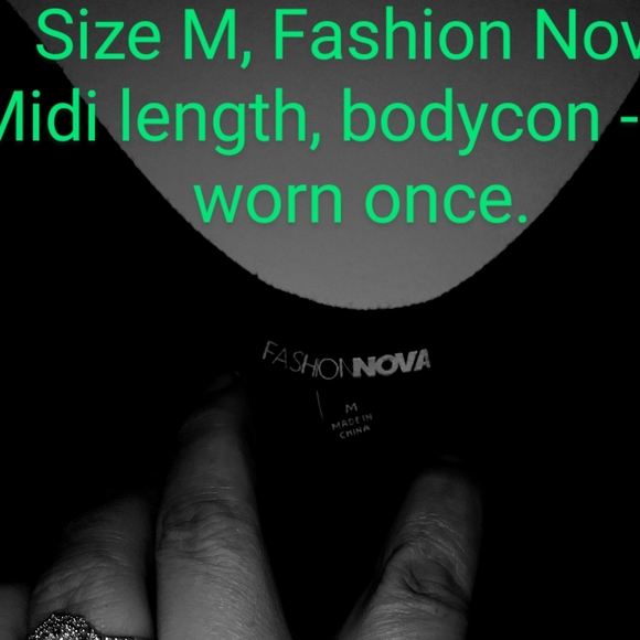 Fashion Nova midi bodycon dress - Picture 15 of 16